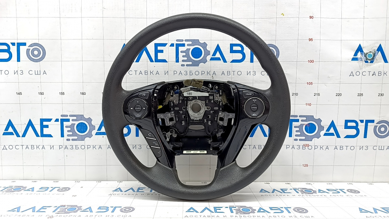 Naked steering wheel Honda Accord 13-17 rubber black, with buttons