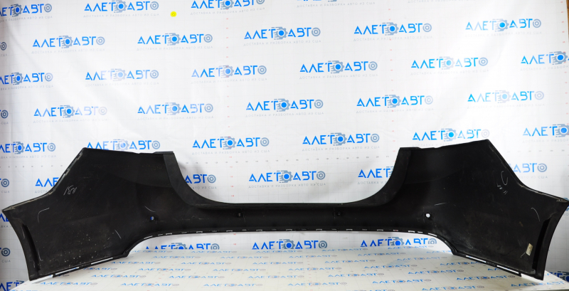 Rear bumper bare Ford Fusion mk5 13-18 for parking sensors black UH scratch