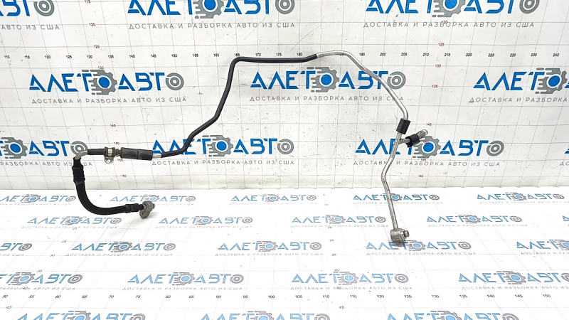 Air conditioning pipe from radiator to dryer Audi Q7 4L 10-15 without cover