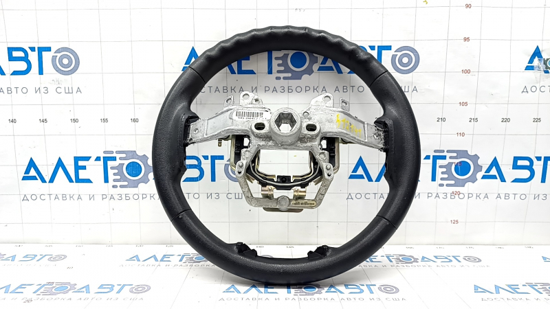 Naked steering wheel Ford Explorer 16-19 rest, black rubber, scratches