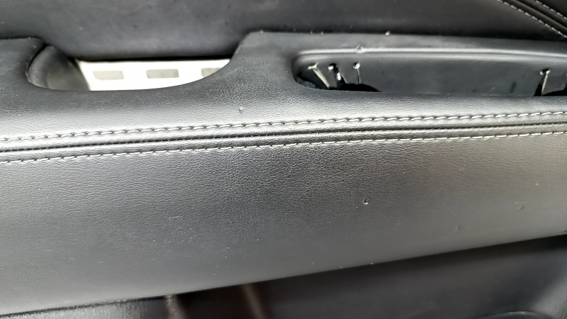 Door trim card front left Infiniti JX35 QX60 13- black, for seat memory, scratches, nicks, tears, for dry cleaning