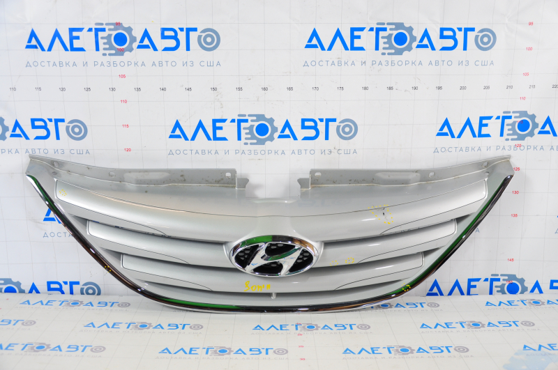 Radiator grill grill Hyundai Sonata 11-15 with emblem pokes