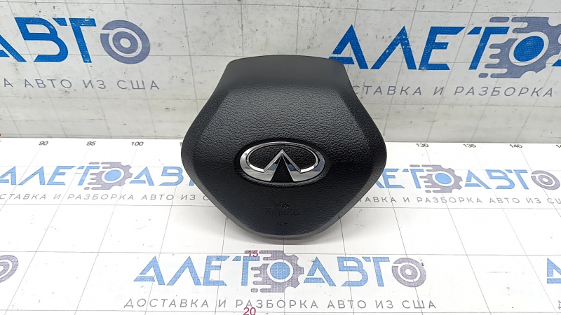 Airbag in steering wheel driver Infiniti QX50 19- black