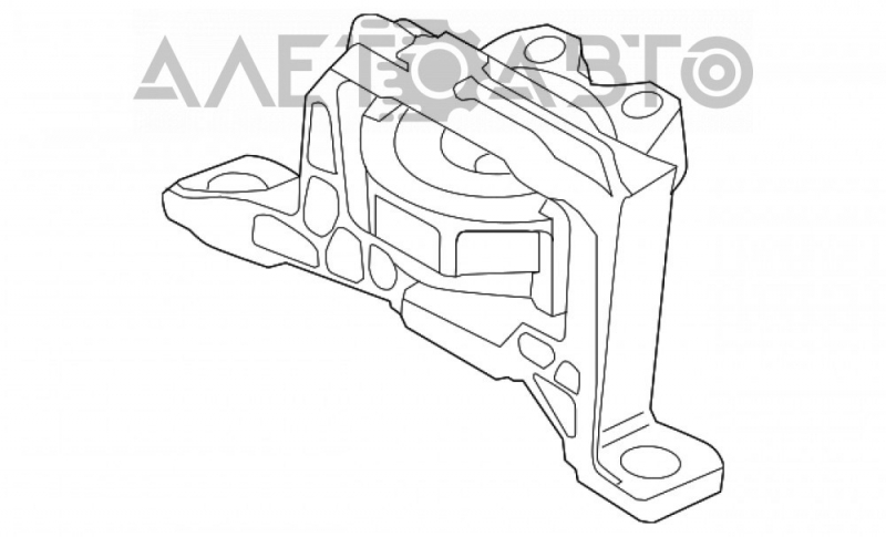 Engine mount right Ford Focus mk3 11-18 2.0 GSP