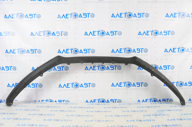 Front bumper lip Ford Focus mk3 15-18 rest structure tear of fastening, scratches