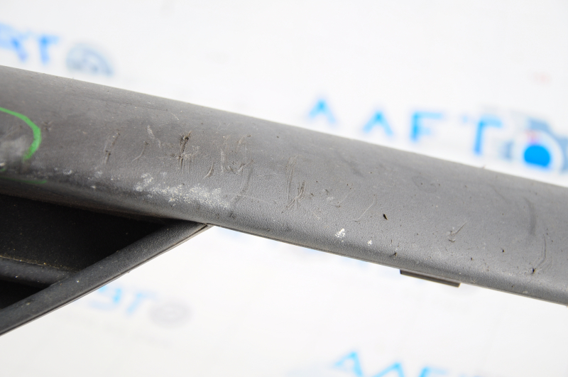 Front bumper lip Ford Focus mk3 15-18 rest structure tear of fastening, scratches