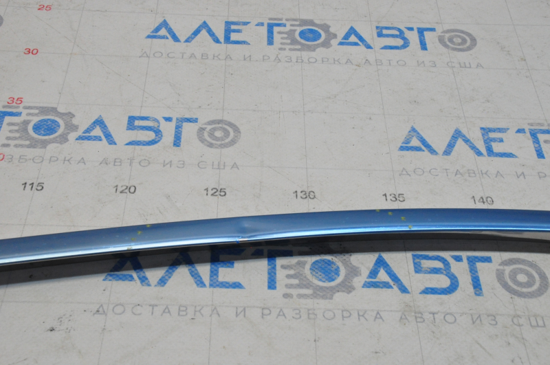 Door molding upper front right Toyota Camry v50 12-14 usa chrome dented