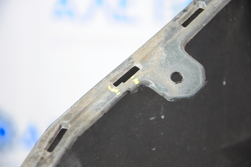 Front bumper bare Ford Fusion mk5 13-16 without parking sensors graphite HN, pressed, scratches, broken fastener