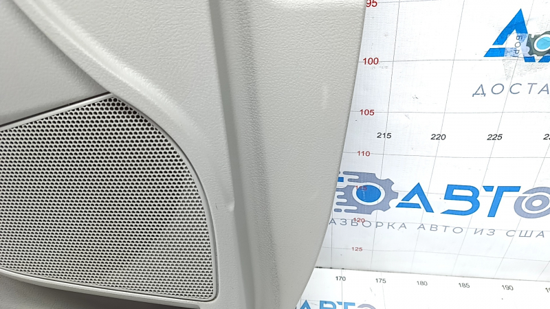Door trim card front left Toyota Camry v40 leather gray, plastic turned white, leather defect
