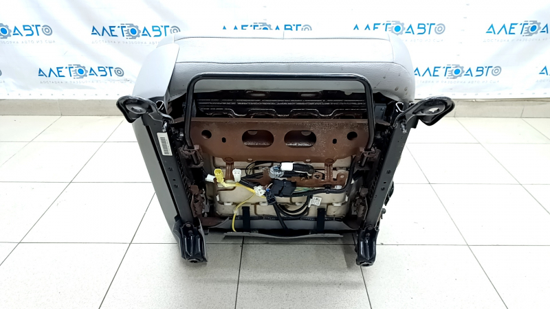 Passenger seat Toyota Camry v40 07-09 with airbag, leather gray, mechanics, heating not rusty