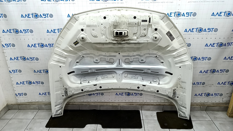 Bare hood Infiniti QX50 19- white QAB, aluminum