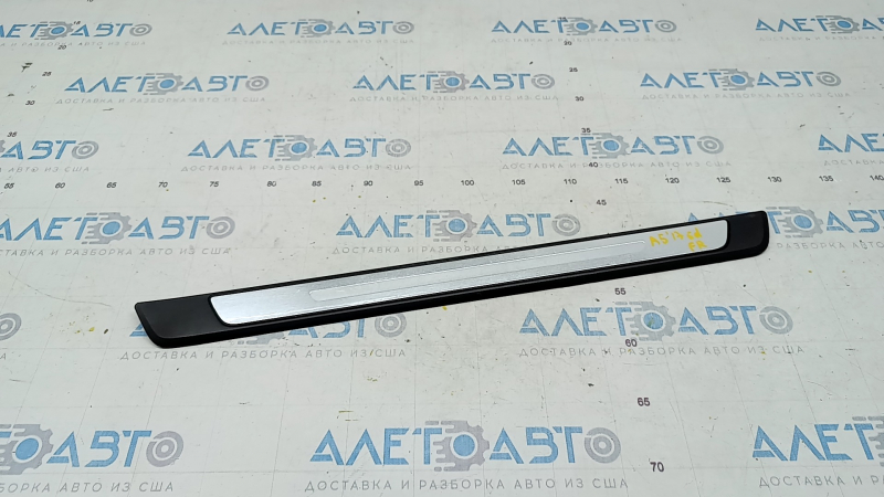 Door sill trim outer front right Audi A5 F5 17- 5D black with chrome,