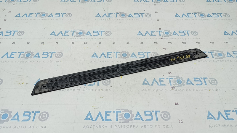 Door sill trim outer front right Audi A5 F5 17- 5D black with chrome,