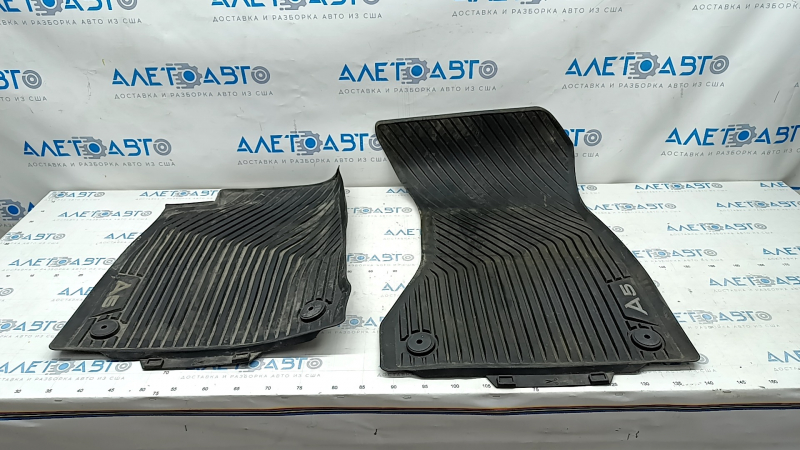 Set of floor mats for Audi A5 F5 17- 5D rubber black