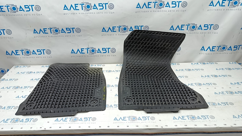 Set of floor mats for Audi A5 F5 17- 5D rubber black
