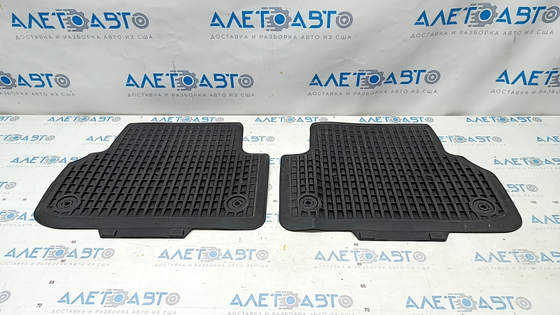 Set of floor mats for Audi A5 F5 17- 5D rubber black