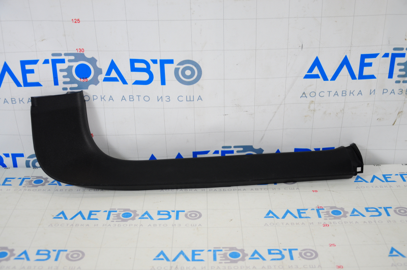 Trunk door trim right Toyota Prius 20 04-09 black worn