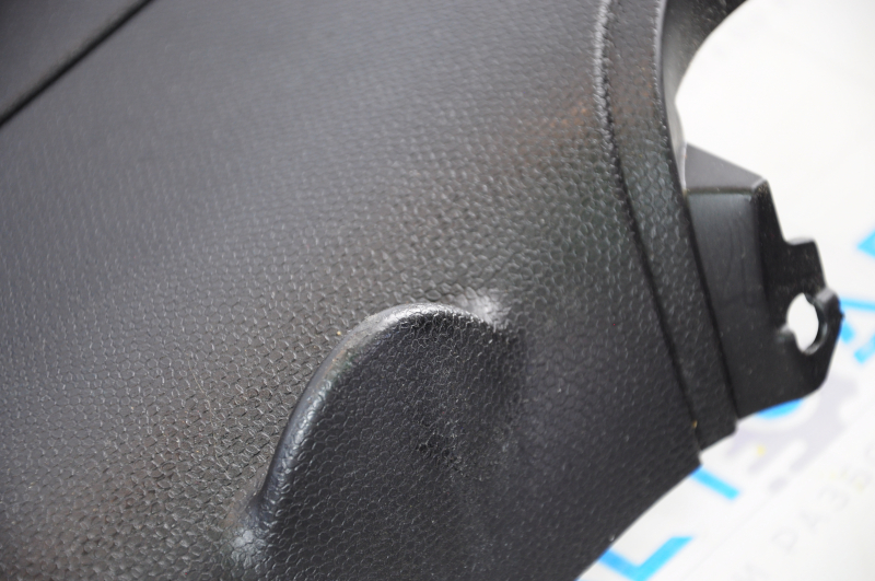 Mini Cooper Countryman R60 10-16 black lower trunk door trim cracked, worn