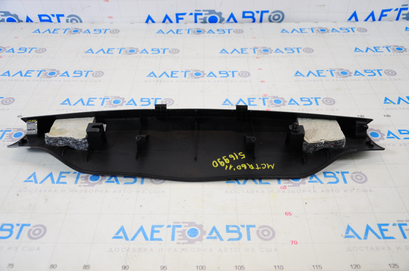 Upper trunk door trim Mini Cooper Countryman R60 10-16 black broken fastening