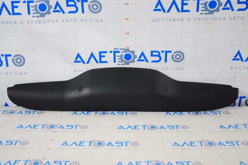 Upper trunk door trim Fiat 500 12-19 black