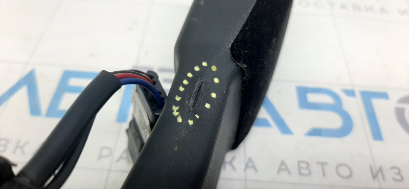 Ford Fusion mk5 17-20 passenger seat belt latch black with sensor, torn, minor scratches
