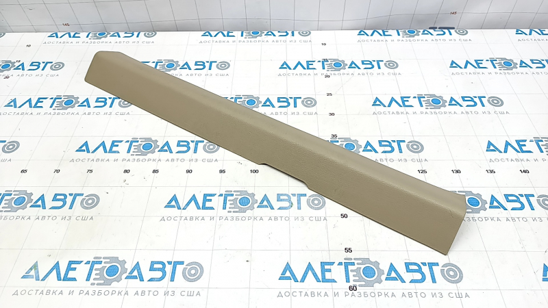 Door sill trim front right inner Nissan Altima 13-18 beige, worn