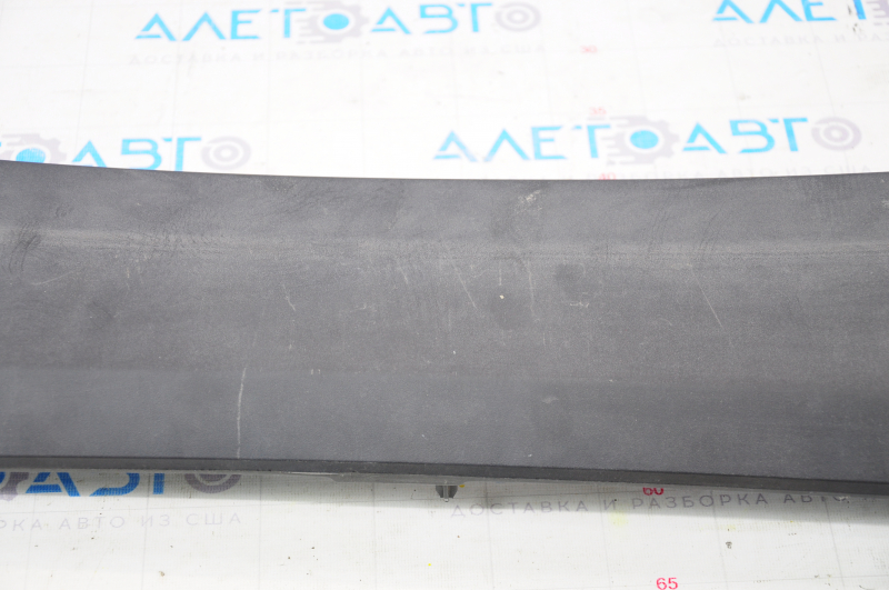 Tesla Model X 16-21 rear hood trunk trim broken guide, scratches