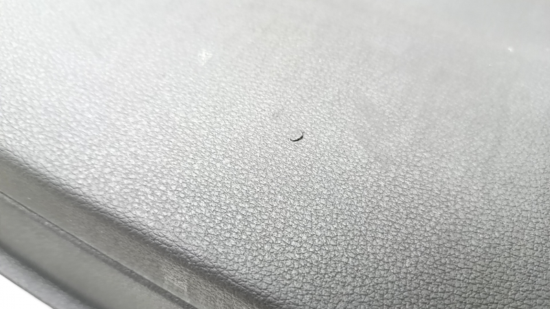 Door trim card front right Audi A4 B9 17-19 black, beige armrest, aluminum trim, scratches