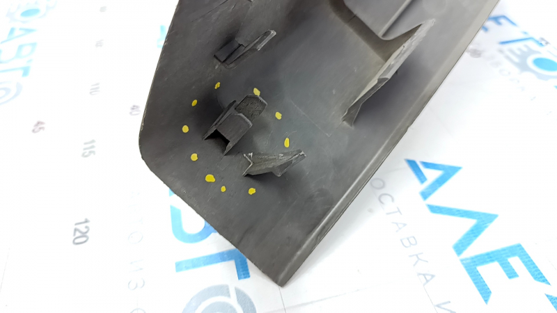 Rear left door sill trim Nissan Leaf 11-12 gray, broken fastening