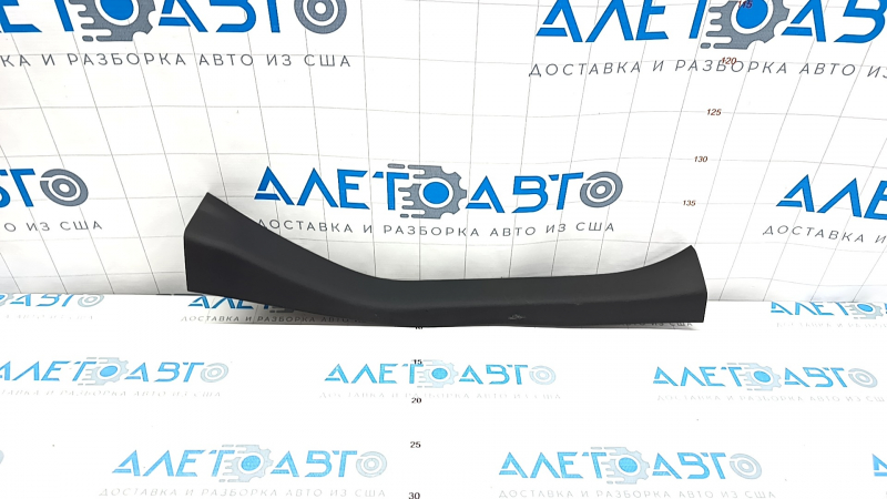 Door sill trim rear left Nissan Leaf 13-17 black, broken fastening