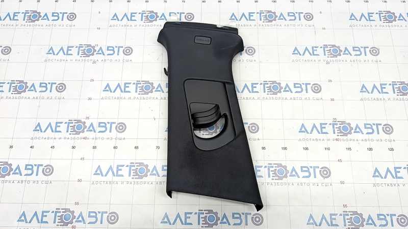 Center pillar trim upper belt left Audi A4 B9 17- black, scratch, poke