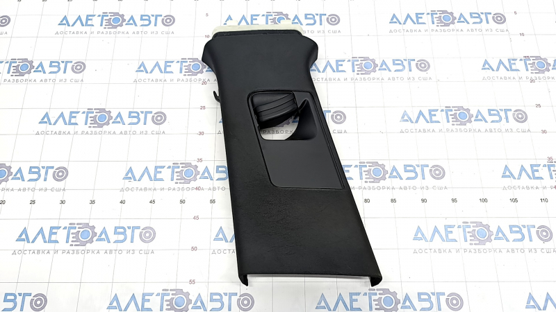 Center pillar trim belt left Porsche Macan 15- black fabric, scratches