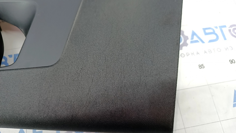 Center pillar trim belt left Porsche Macan 15- black fabric, scratches