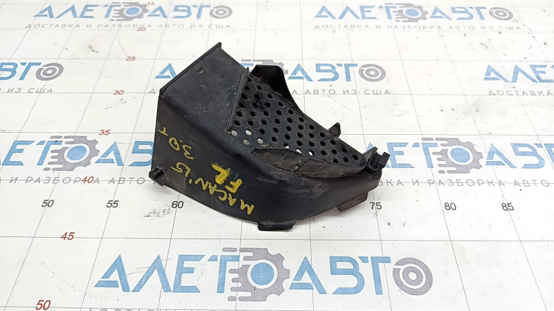 Radiator air duct rear left Porsche Macan 15-18 2.0T, 3.0T