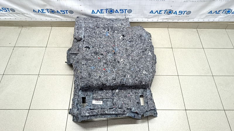 Floor covering front left Chevrolet Malibu 16-22 gray, for dry cleaning