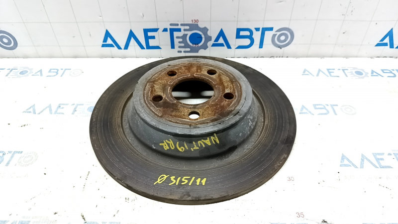 Brake disc rear right Lincoln Nautilus 19-23 315/11