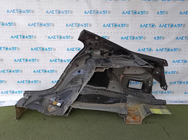 Quarter wing rear right BMW 7 G12 16-22 black, dents, bumps on the threshold