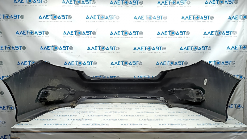 Rear bumper bare Honda Civic X FC 16-21 4d blue B-607M