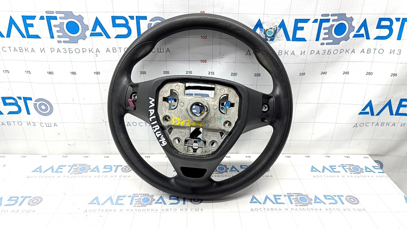 Naked steering wheel Chevrolet Malibu 16- black rubber, scratches