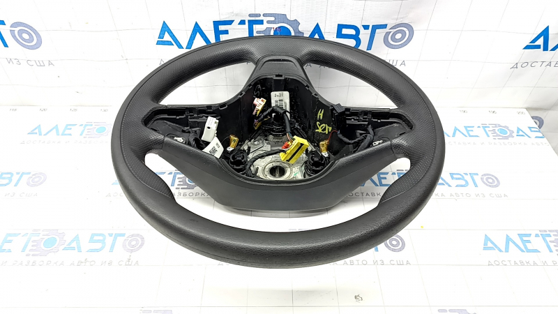 Naked steering wheel Chevrolet Malibu 16- black rubber, scratches