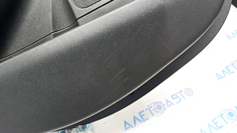 Door trim card rear left Chevrolet Malibu 16- rag black, scratches