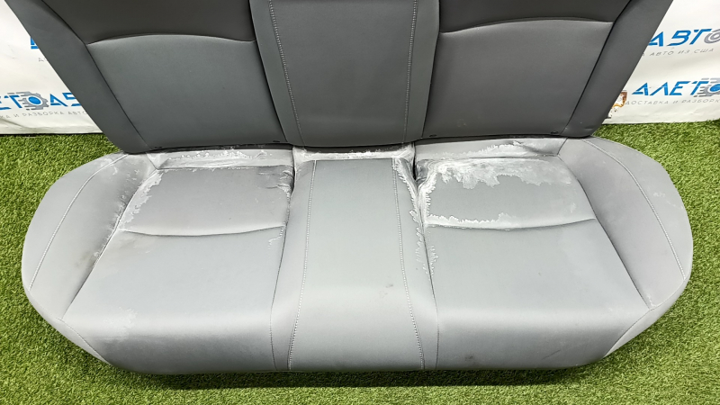 Rear row of seats 2nd row Honda Civic X FC 16-21 4d cloth gray, 2 parts, dry cleanable