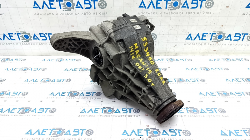 Rear differential gearbox Porsche Macan 15-18 3.0T 141k