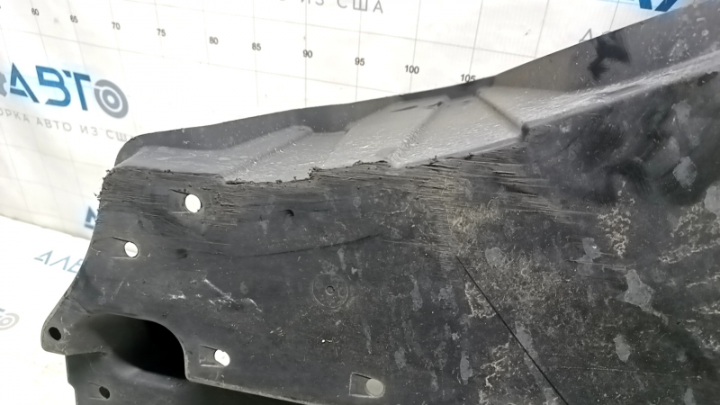 Rear right underbody protection Toyota Camry v70 18-24 2.5, 3.5 FWD dented, crack in mount, scratches