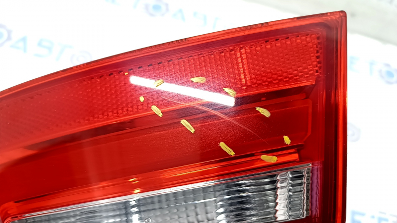 Lamp outer wing right Audi A4 B8 13-16 rest sedan LED, scratches