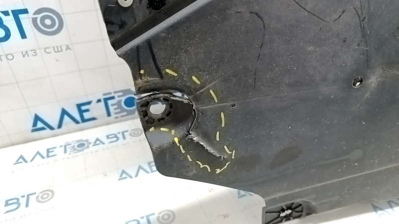 Engine protection plastic part Honda Civic X FC 16-21 2.0 tears, crack, dented, scratches