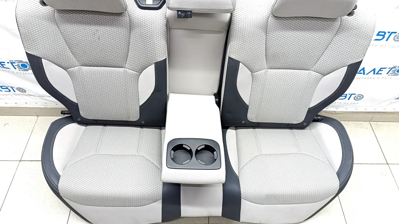 Rear row of seats 2nd row Subaru Forester 19- SK black with gray, for cleaning, scratch