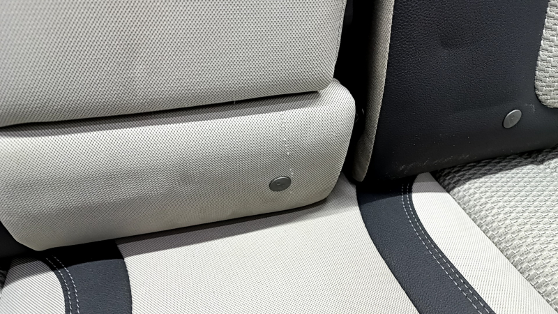 Rear row of seats 2nd row Subaru Forester 19- SK black with gray, for cleaning, scratch