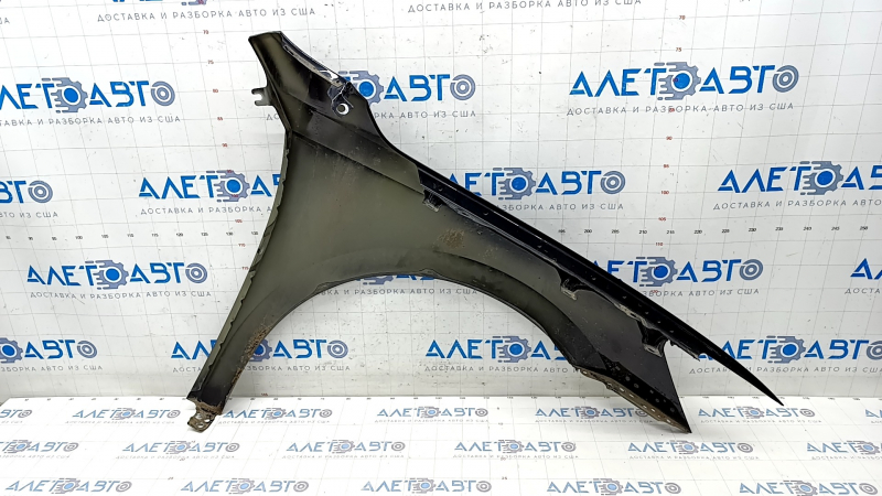 Front left wing VW Passat b8 16-19 USA - black LC9X, bumpers