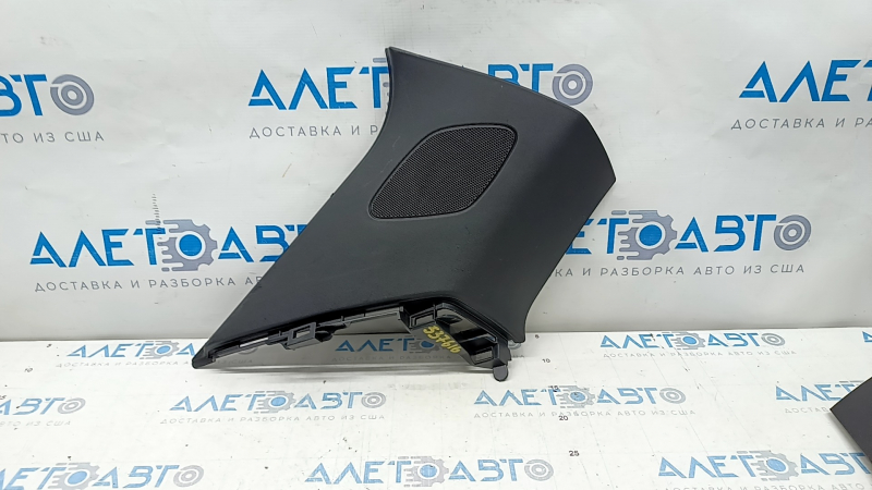 Rear pillar trim behind the window left Audi Q3 8U 15-18 black, scratches